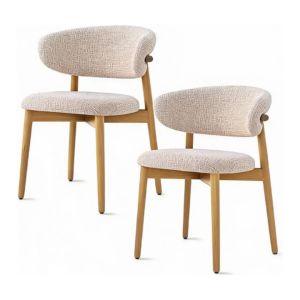 Set de 2 Sillas Comedor Modernas