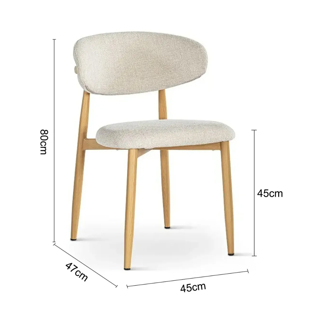 Set de 2 Sillas Comedor Modernas - Image 2
